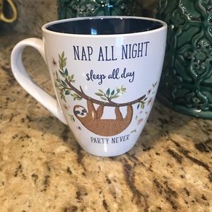 NEW-Ceramic Sloth Mug